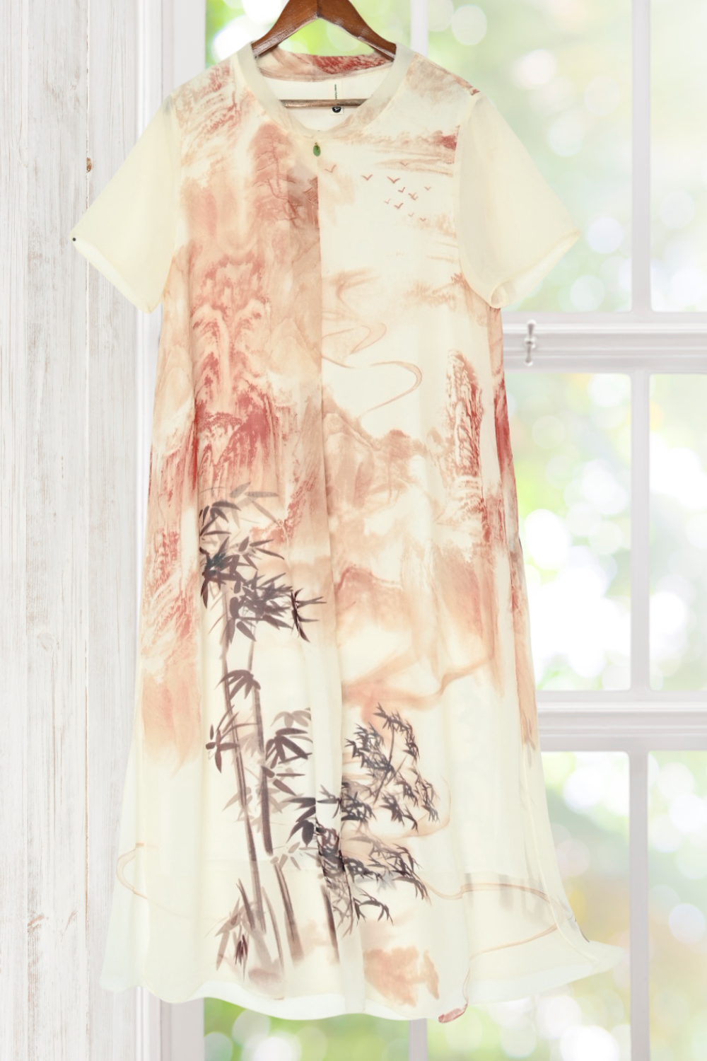 Grace White Chiffon Dress